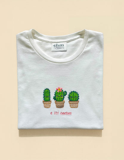 Felpa ricamata "E Sti Cactus"