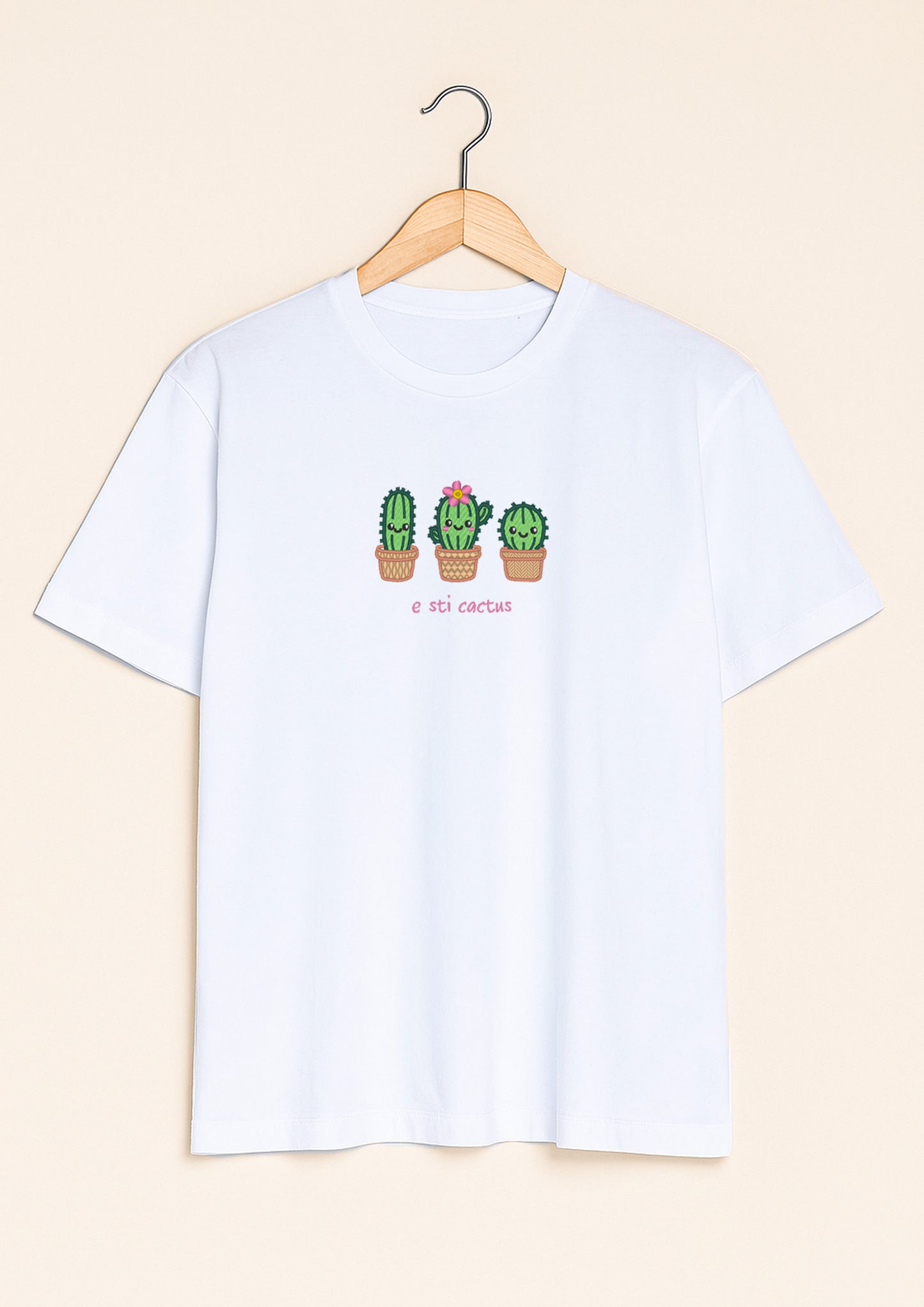 Felpa ricamata "E Sti Cactus"