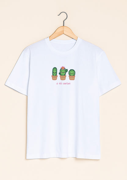 Felpa ricamata "E Sti Cactus"
