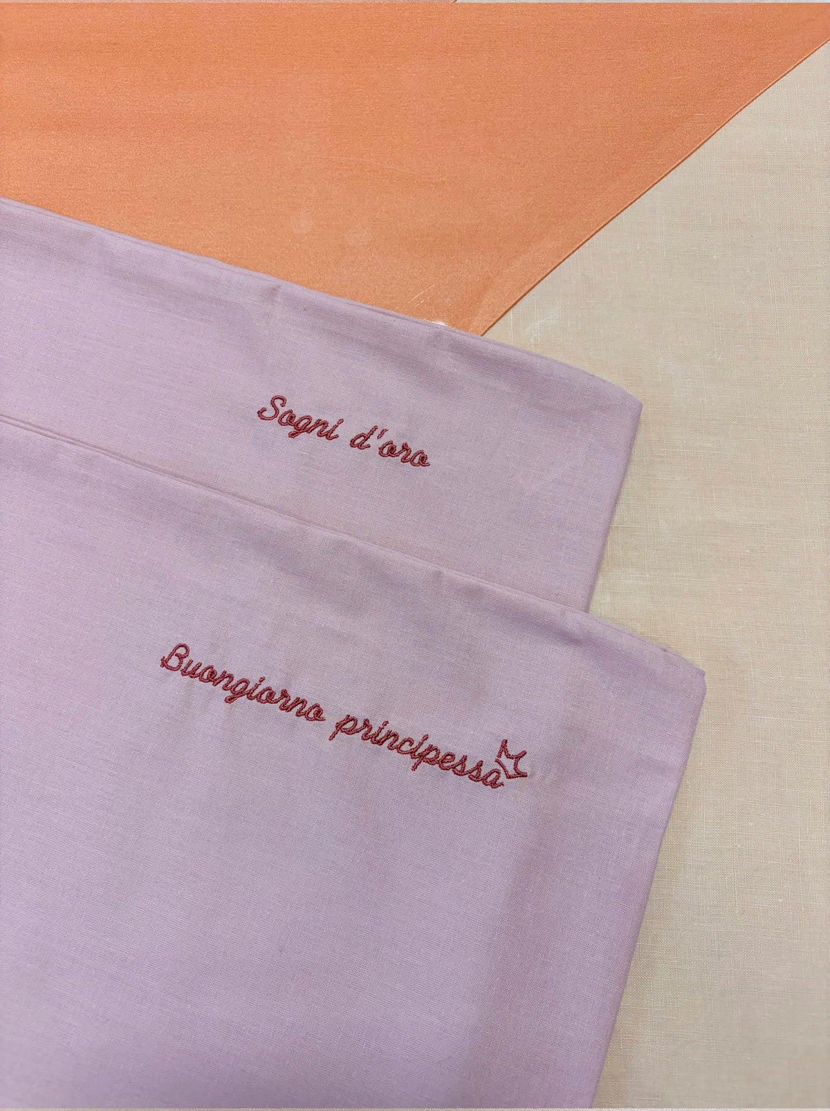 Federe Personalizzate con Ricamo